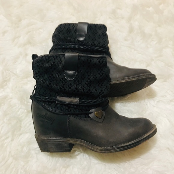 Coolway Leather Short Boots - Picture 9 of 11